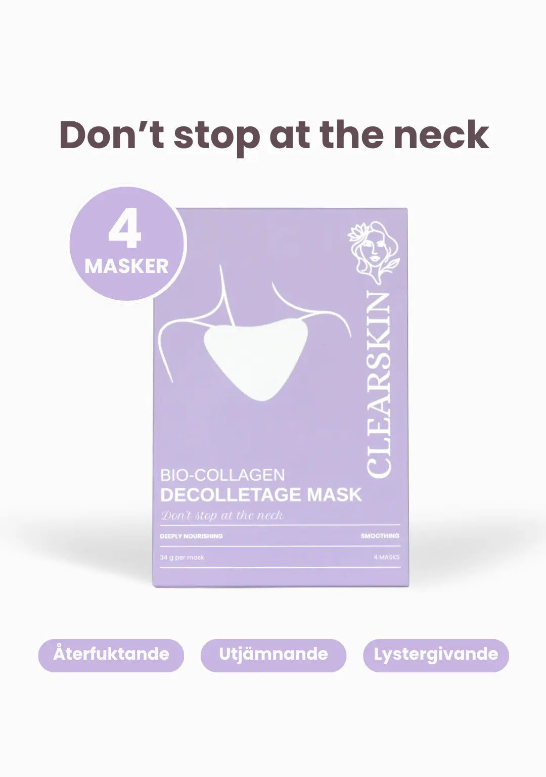 Bio-Collagen Decolletage Mask Clearskin