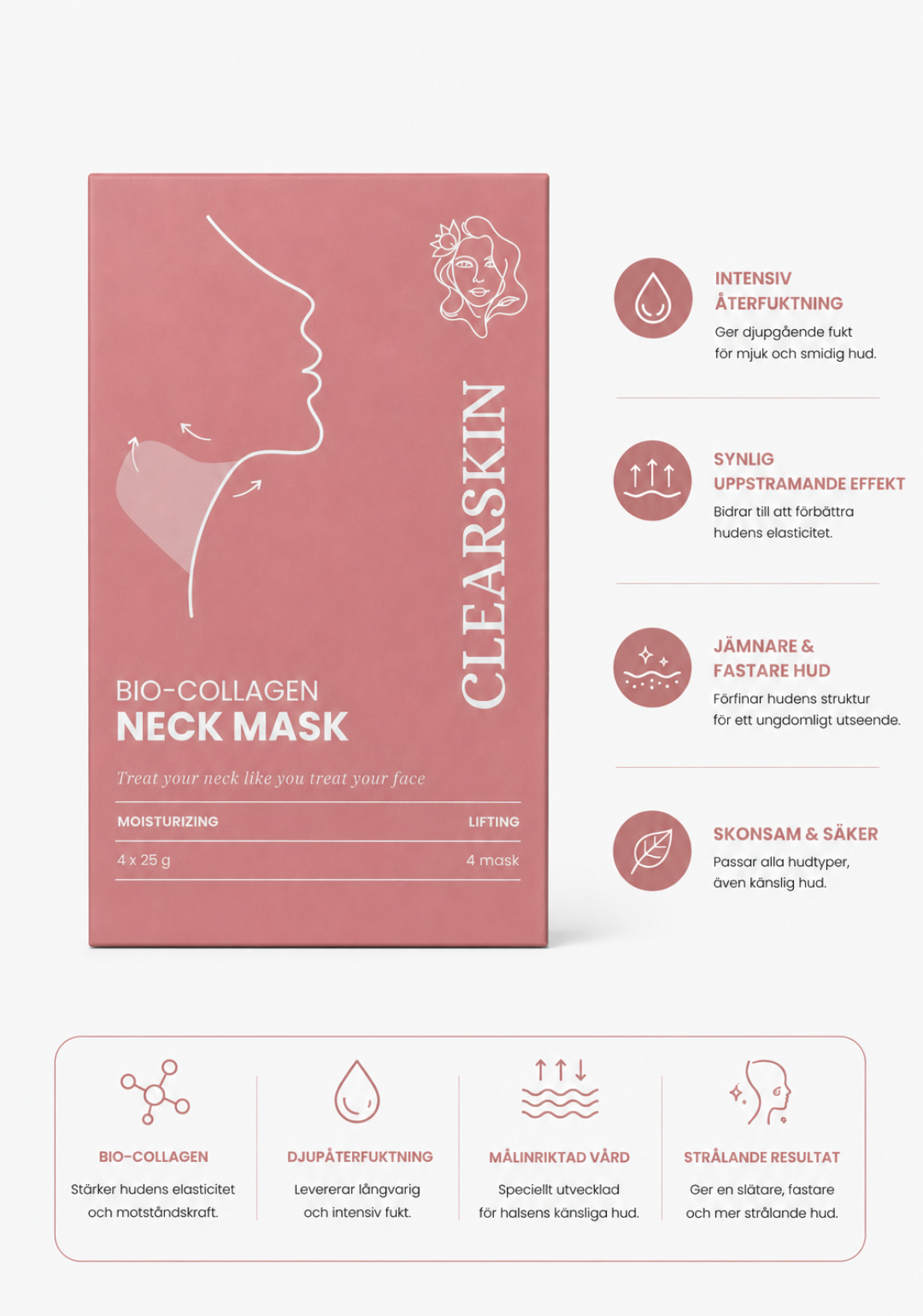 Anti-aging Halsmask 2.0