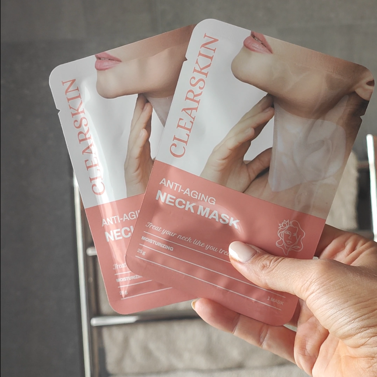 Anti-Aging Neckmask 4 pcs